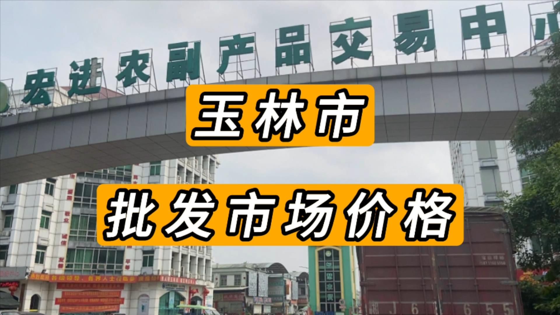 实拍玉林市宏进批发市场 菠萝蜜1.5元1斤 番茄3毛一斤哔哩哔哩bilibili