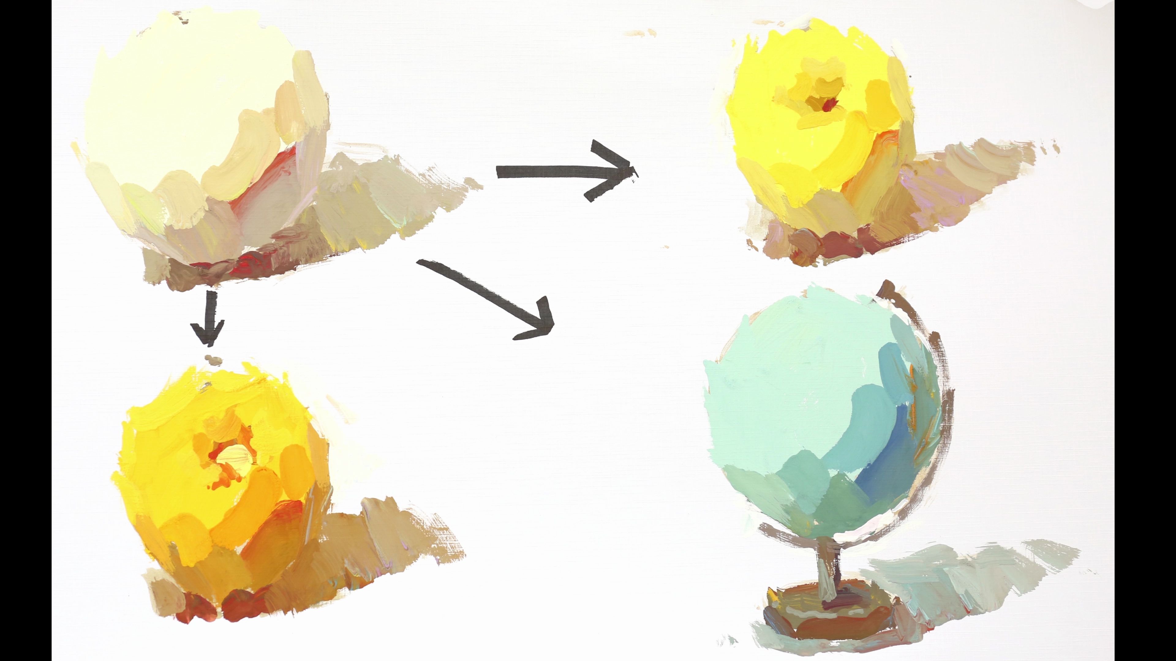 北京校尉美术仇乐思色彩单体球体组合