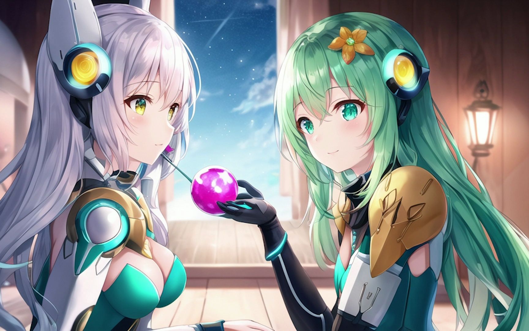 【4k】女孩和机器人 ai作品合集 2