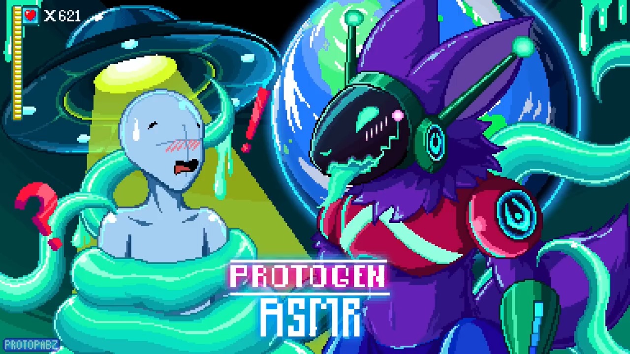 [图](音频) [Furry ASMR] Protogen Alien gets obsessed and abducts you🛸👽🦑