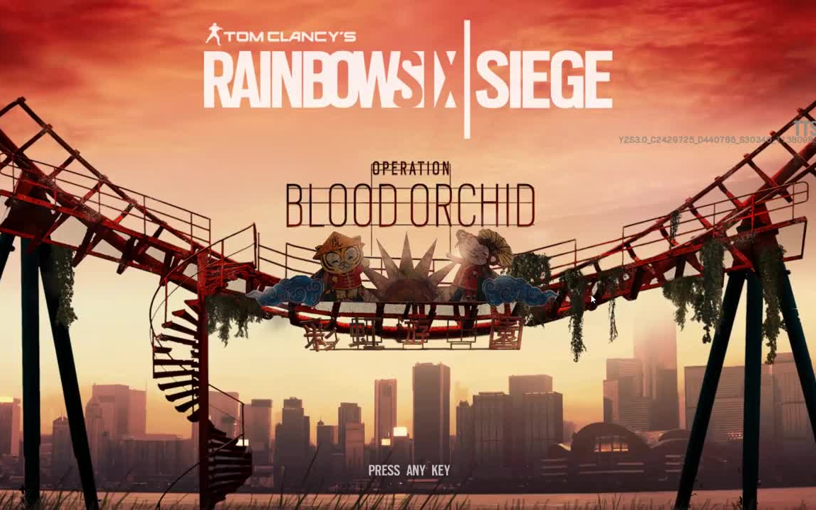 彩虹六号围攻血兰花行动开场界面音乐