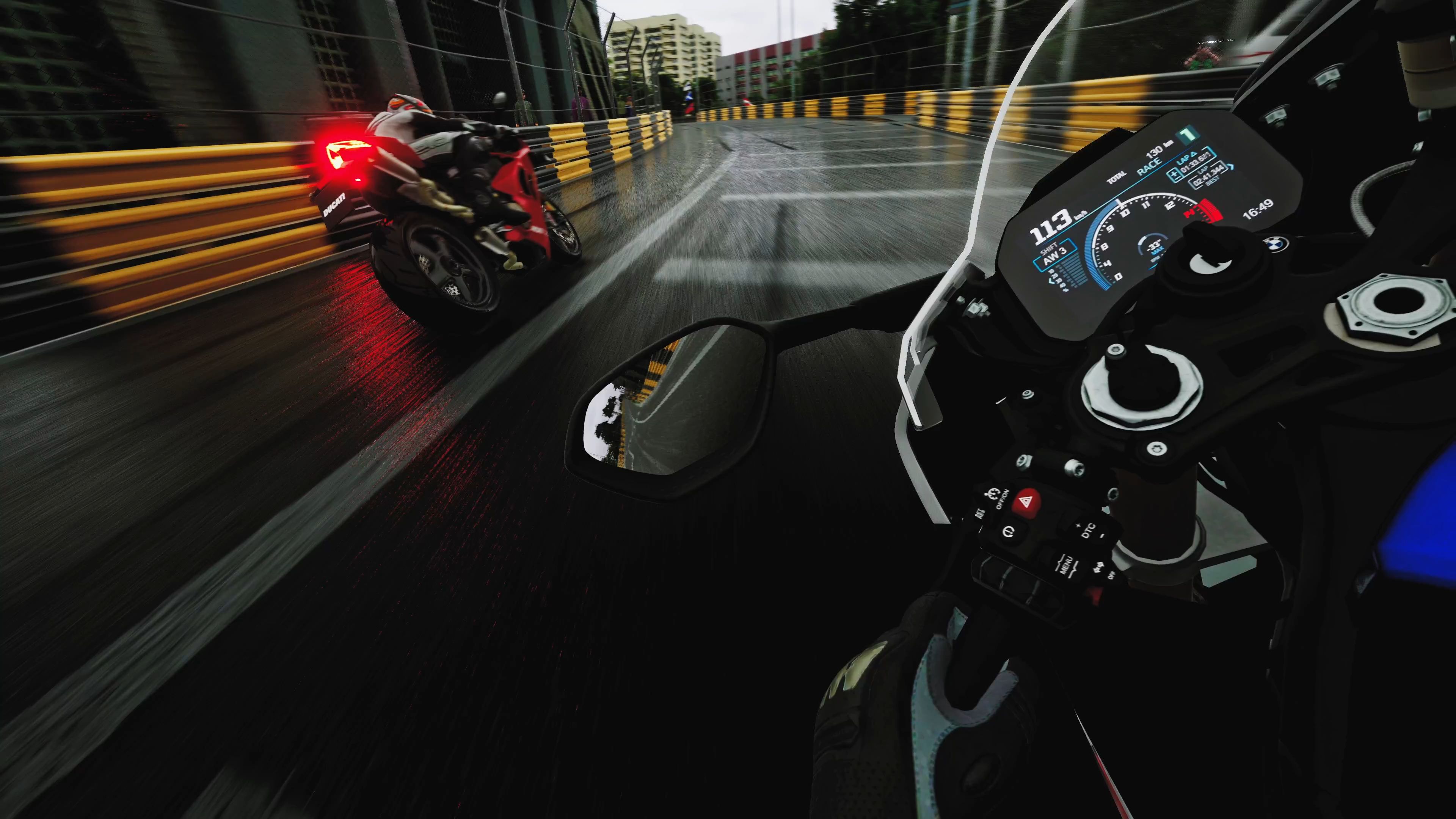 【4k120帧 宝马s1000rr 沉浸式 中国澳门赛道