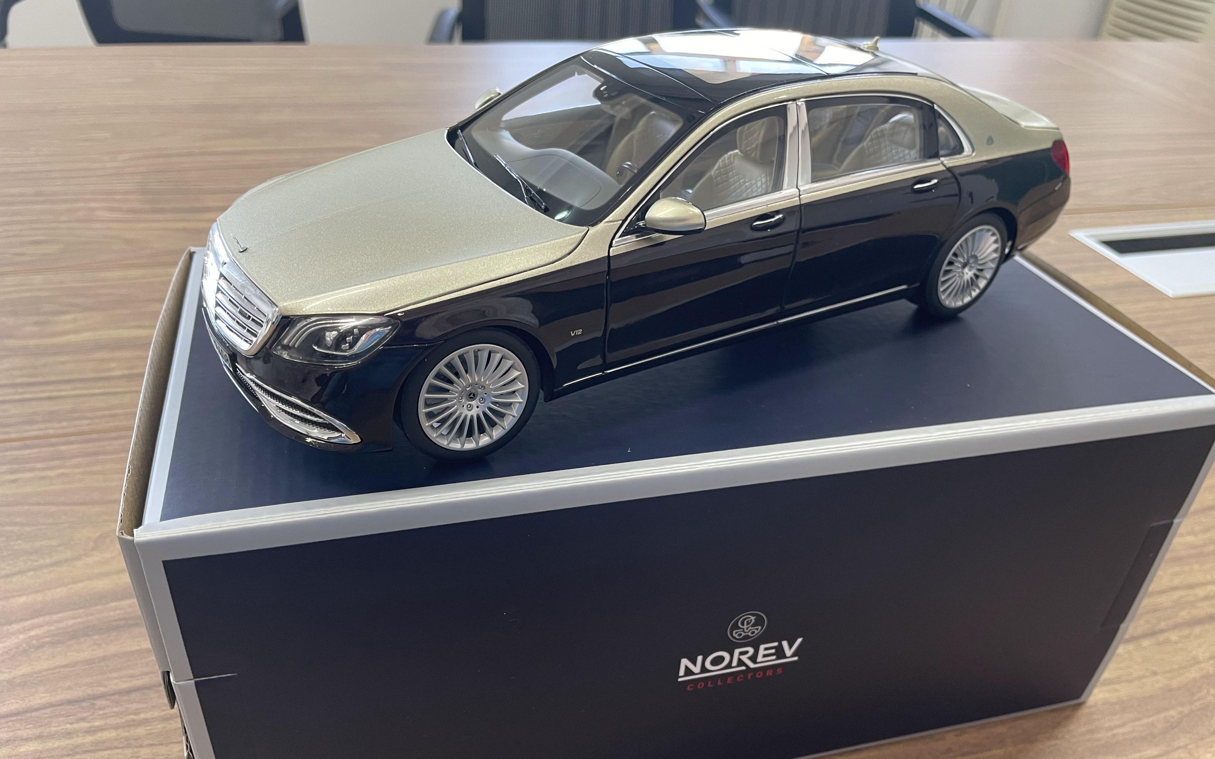 诺威尔nover1:18 奔驰迈巴赫s650车模(汽车模型)