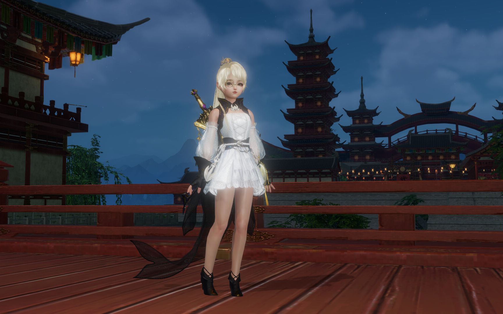 【剑网3】安小逢套外观  萝莉体型  可可爱爱