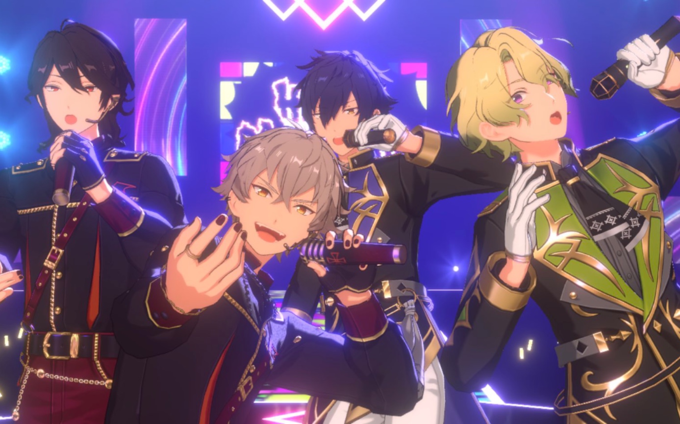 【偶像梦幻祭/朔间零 大神晃牙 涟纯 巴日和】"rockn roller sing