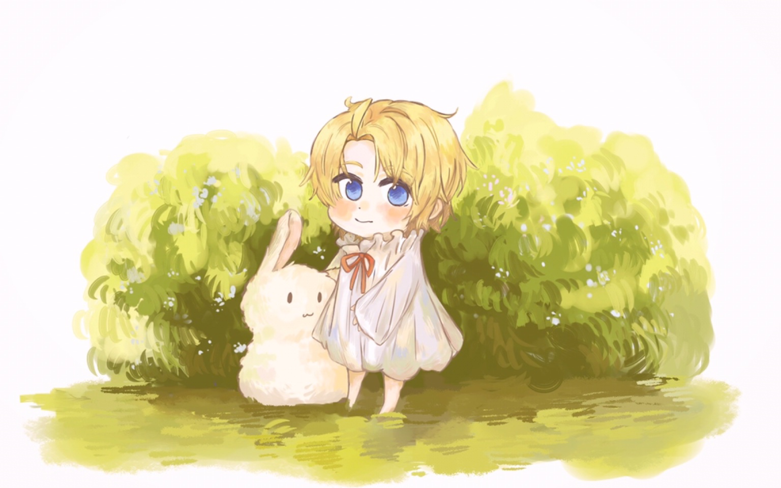 绘画过程aph画了子米