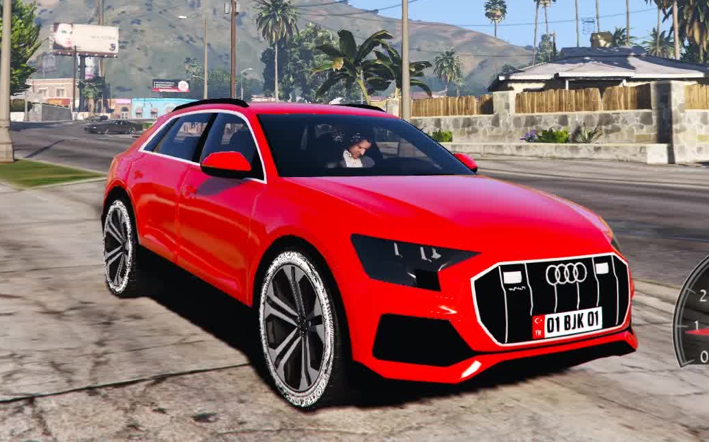 小辉哥 gta5 mod 奥迪新旗舰 q8_哔哩哔哩_bilibili