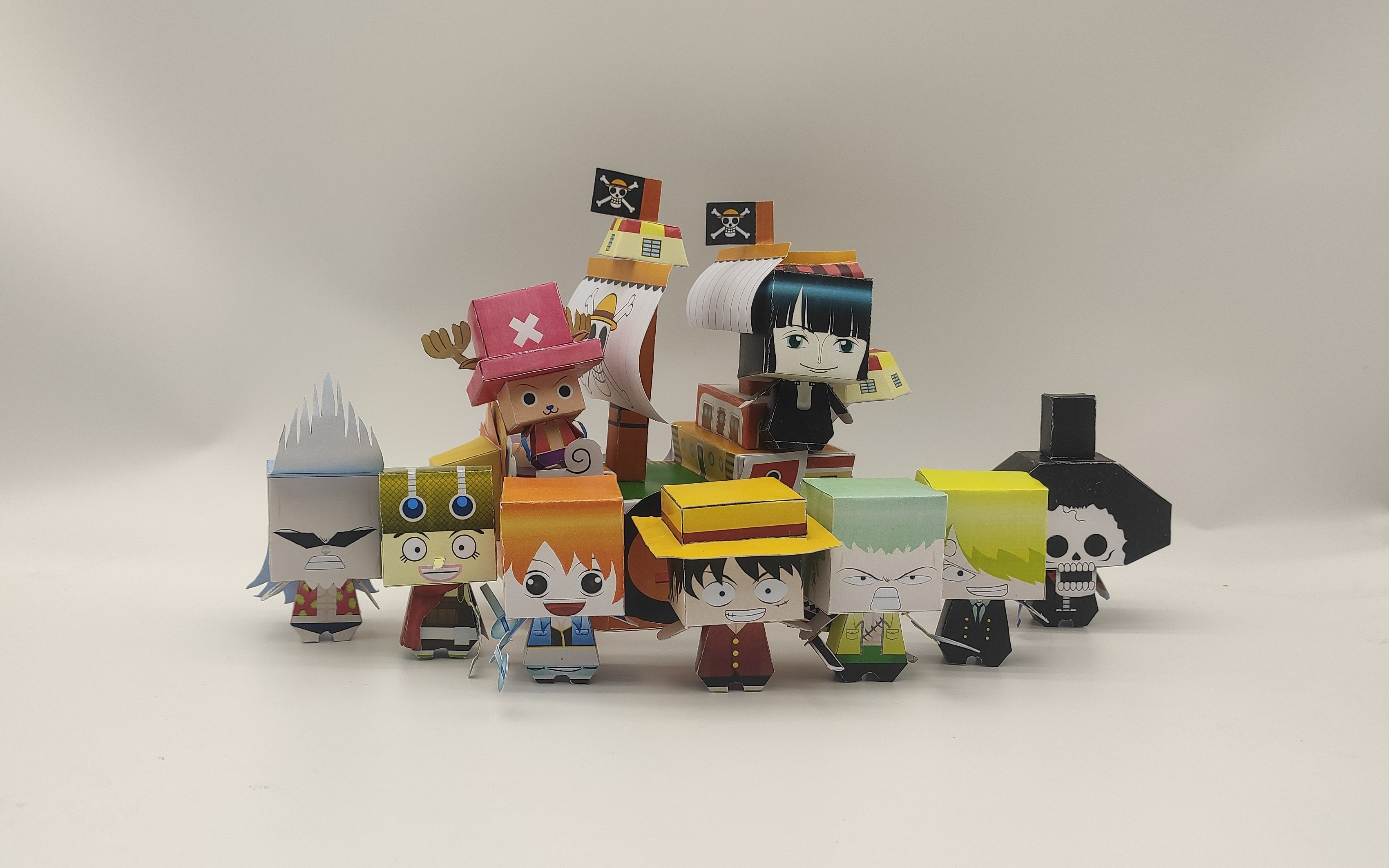 海贼王草帽海贼团集合