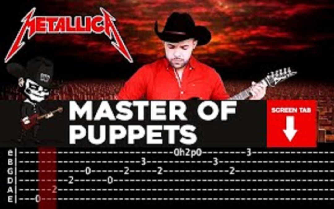 [图]巴西狂人有谱翻弹METALLICA乐队《Master Of Puppets》（玩偶之主）