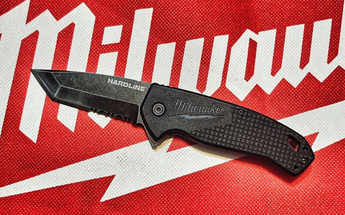milwaukee hardline 3" knife ● 来看看工具机厂出的折刀