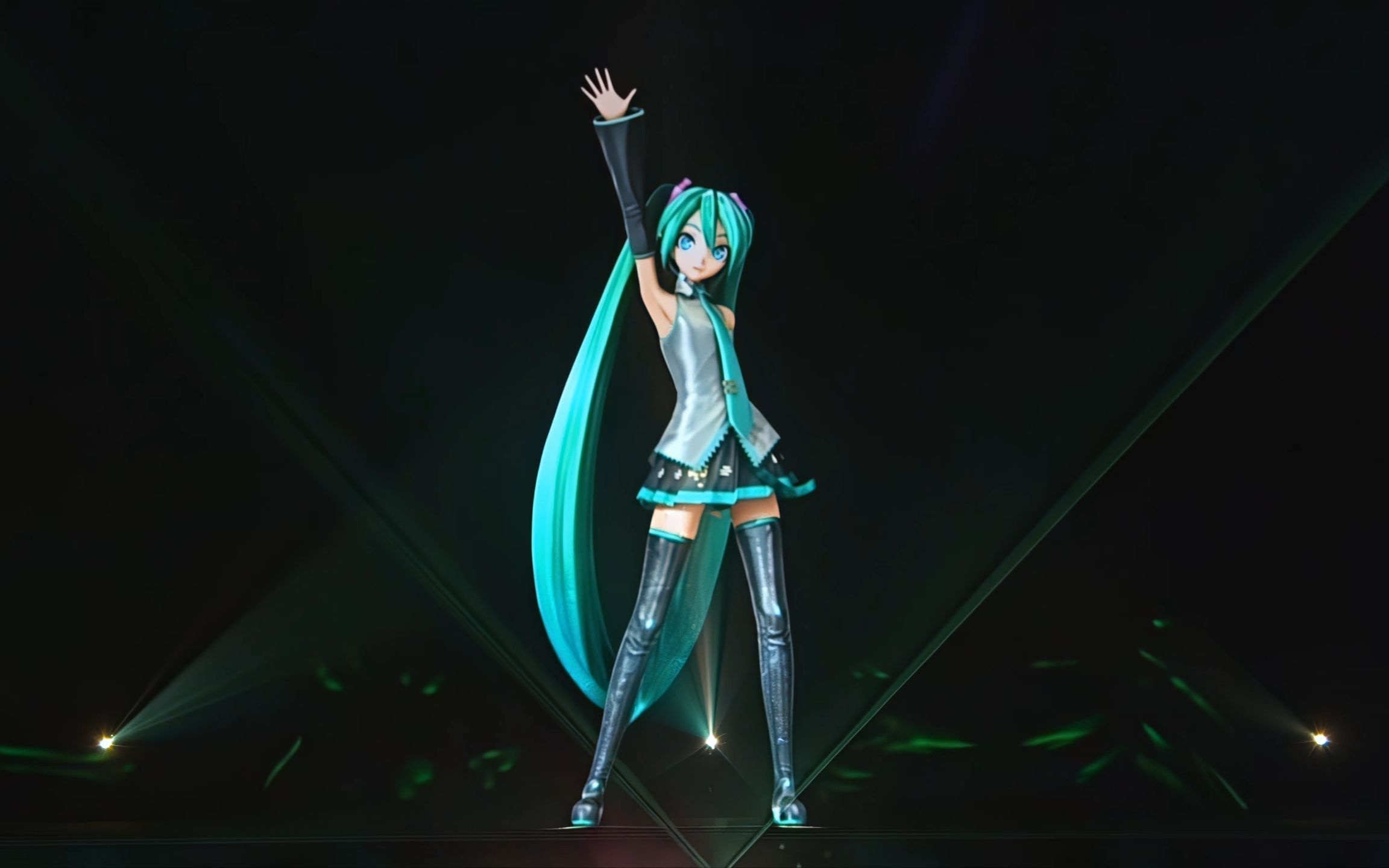 初音ミク「hand in hand」4k 中日字幕