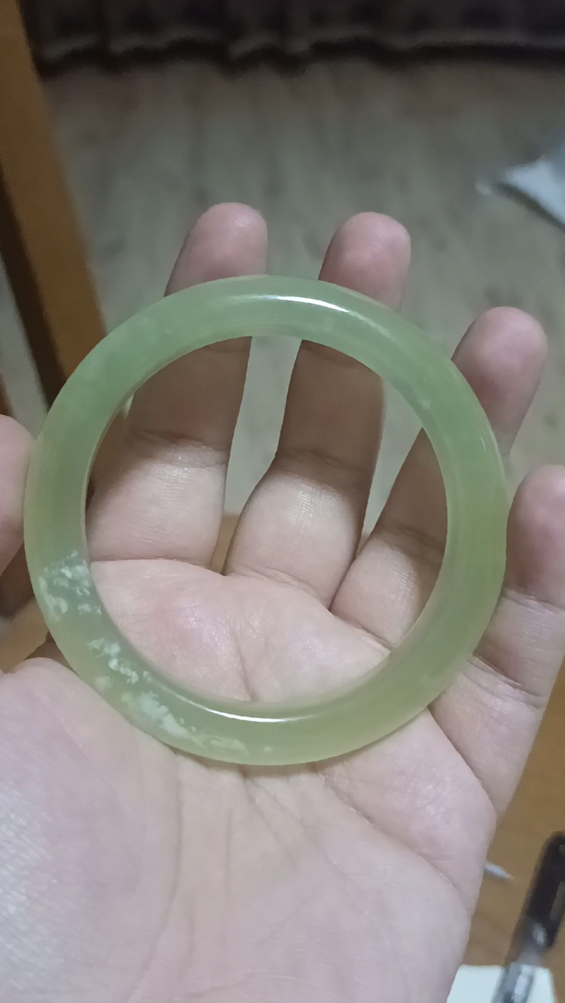 岫玉手镯35号
