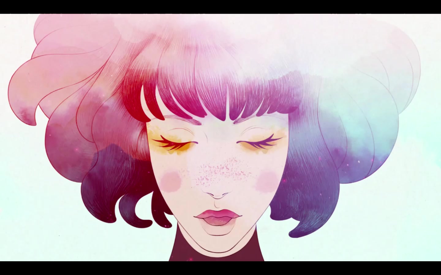 一款让你截图键崩坏的超美游戏《gris》实况第一集_哔哩哔哩 (゜-゜)