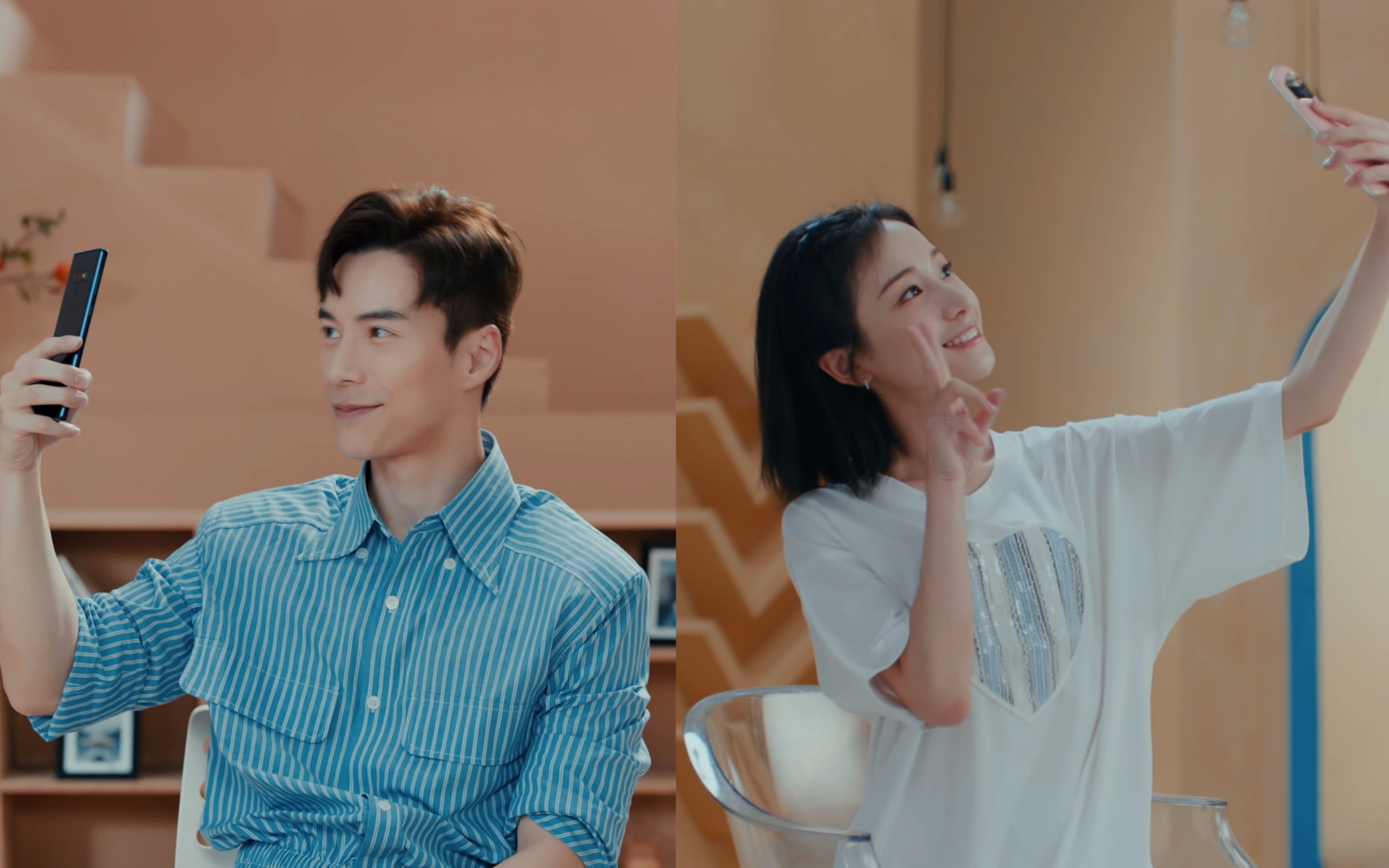 姜梓新王冠逸合体撒糖~_哔哩哔哩 (゜-゜)つロ 干杯~-bilibili