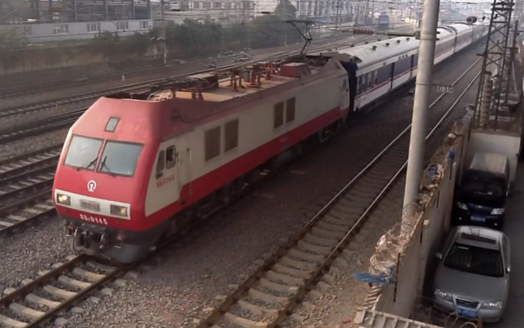 京局京段ss9g-0145牵引t123长春-广州 2015.3.