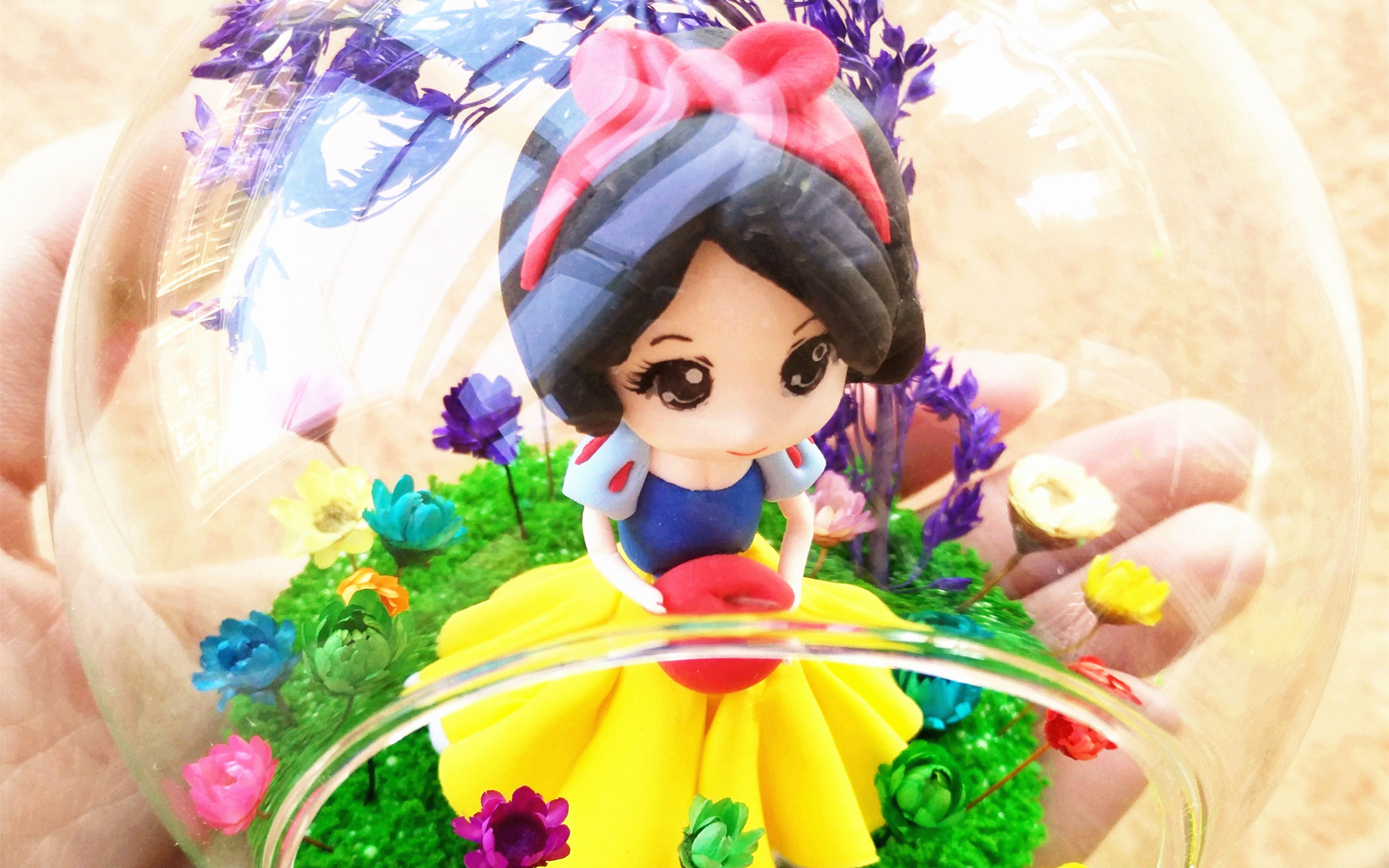 超轻粘土【白雪公主】粘土教程-小珺yo