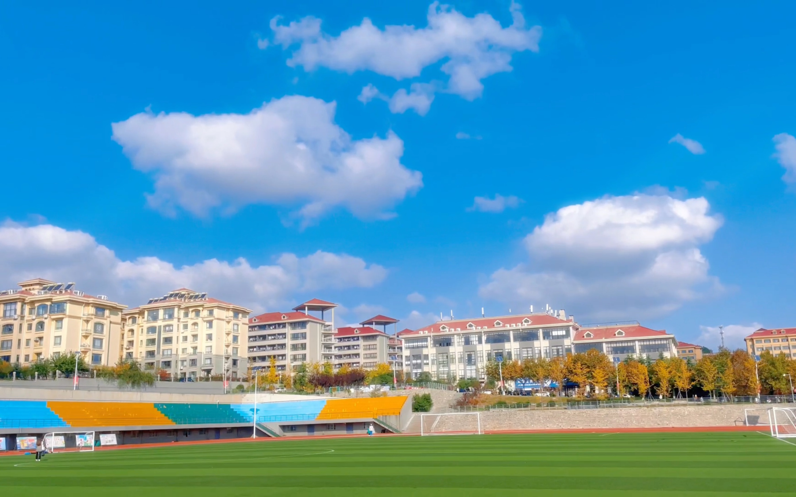 山东工商学院风景图片