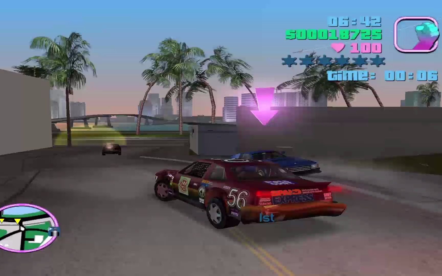 侠盗猎车手罪恶都市阳光车行赛车bug