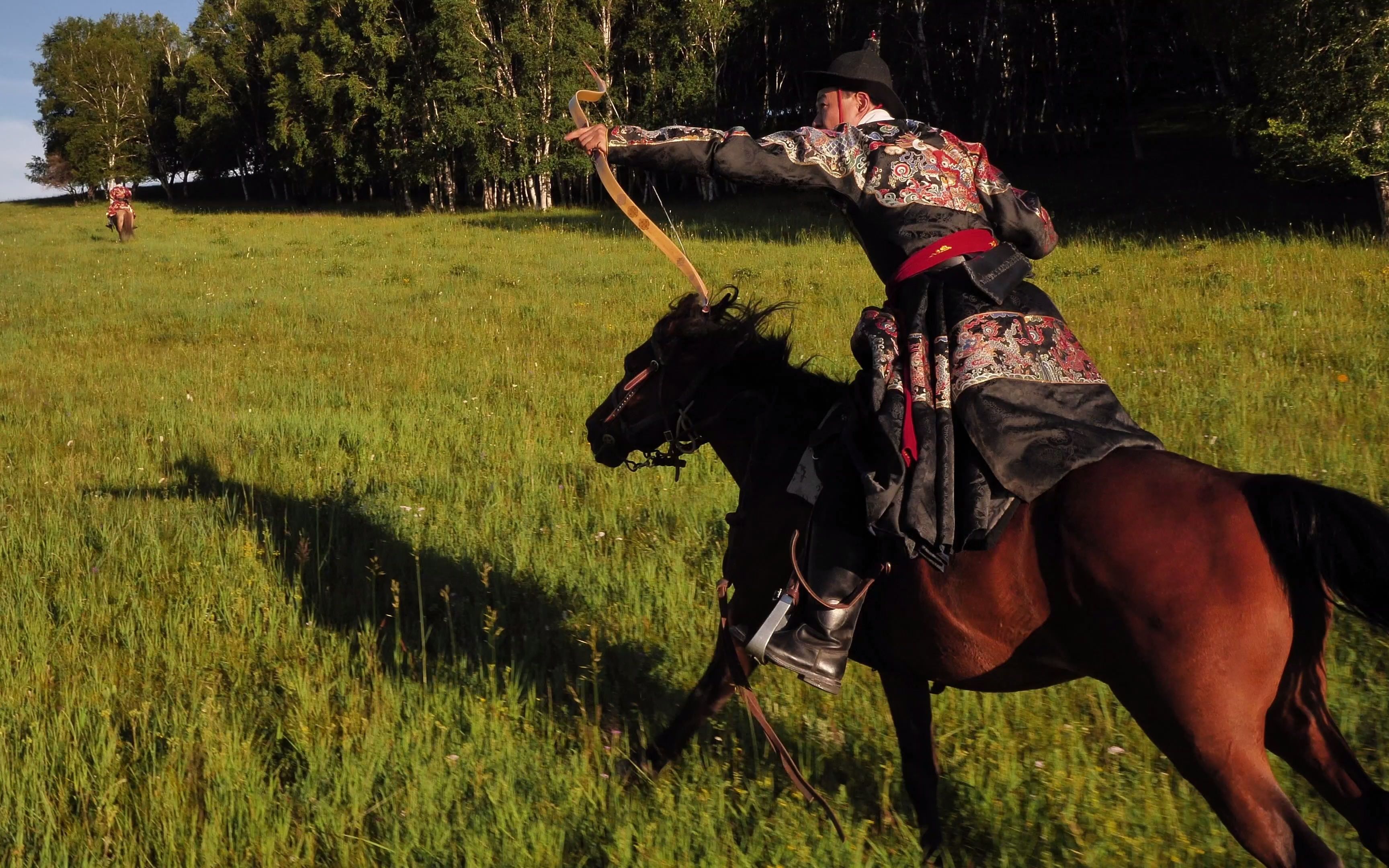 带你领略古人骑在马上射箭的真实场景