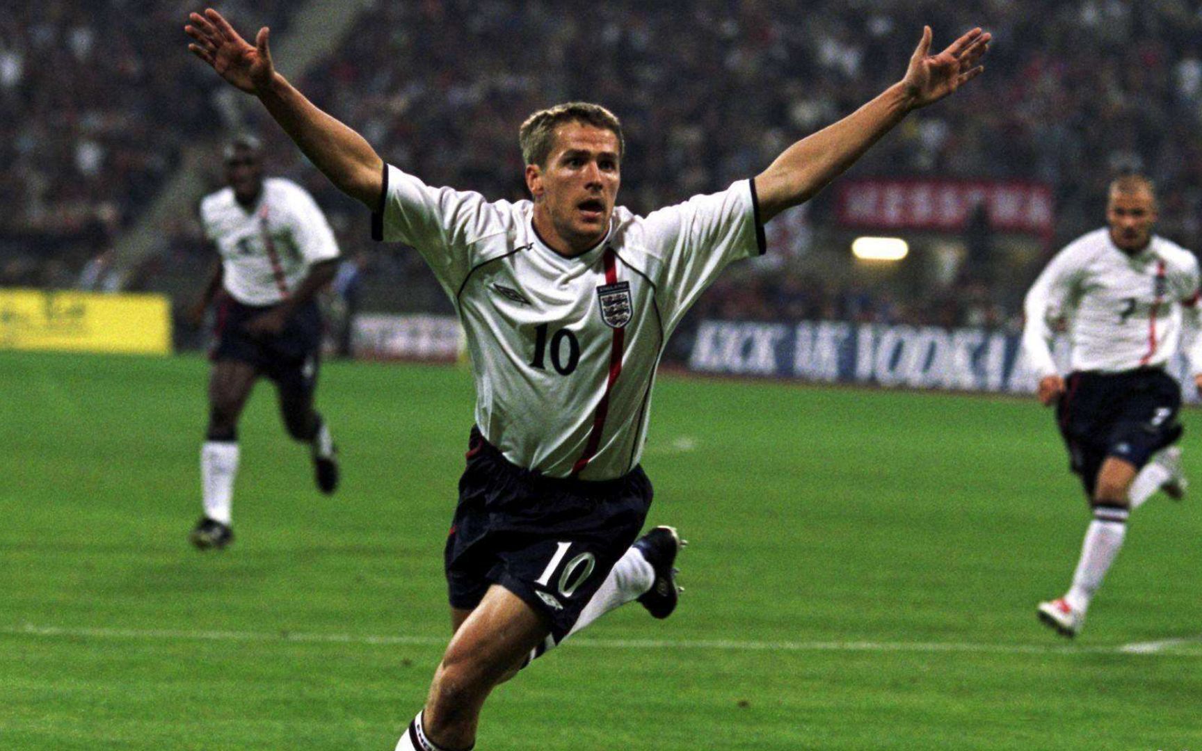 回顾2001年英格兰5-1大胜德国,追风少年欧文上演帽子戏法