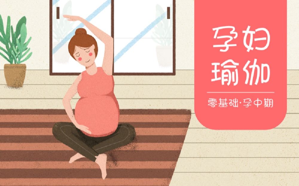 【3/10】【原创】零基础孕期瑜伽(孕1228周)在家就可以练的孕妇瑜伽哔哩哔哩bilibili