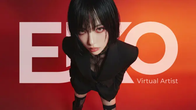 挑战史上最炸AI音乐MV《绩效改进计划》虚拟歌手EIKO