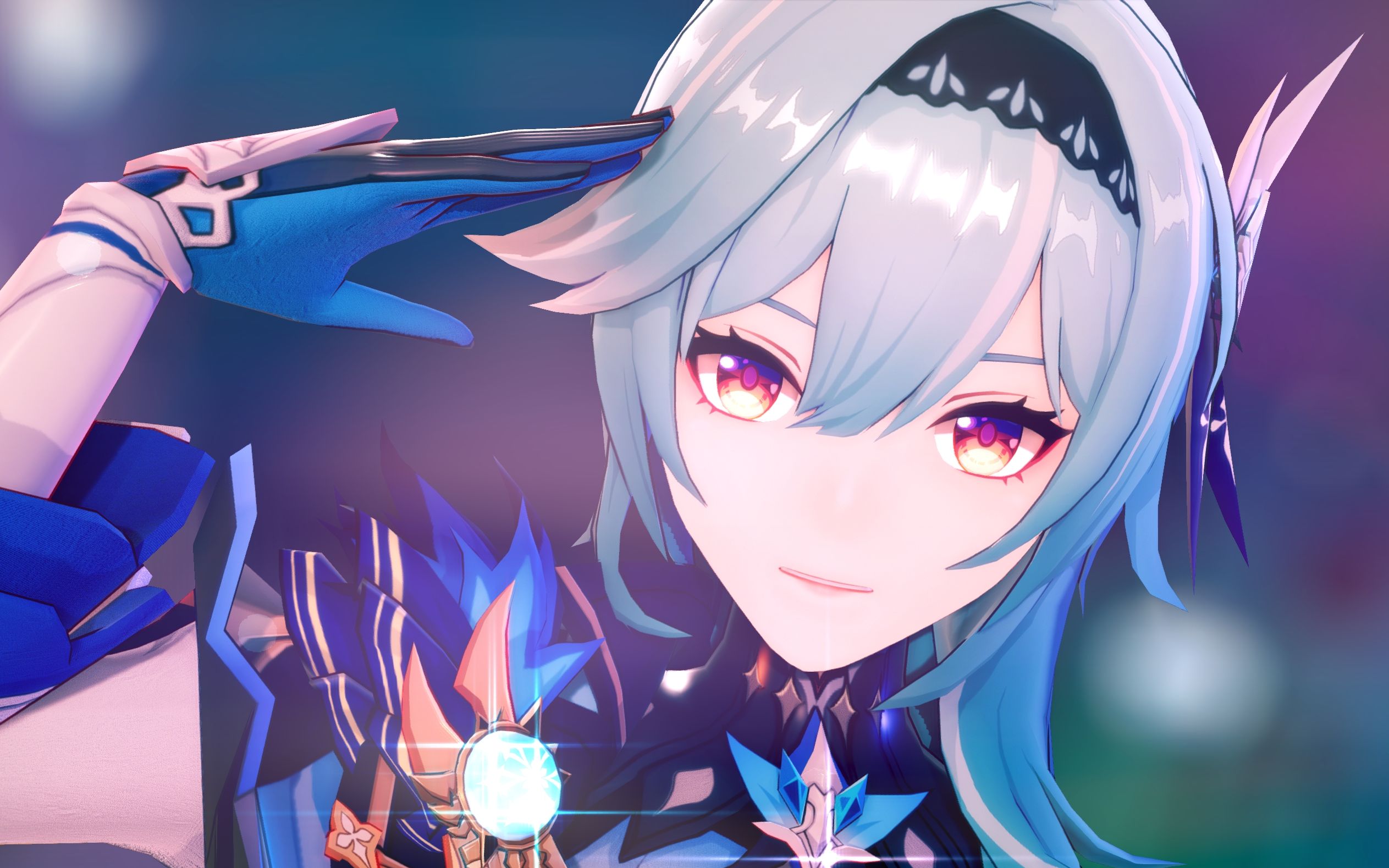 【原神mmd|4k】优菈 ④_哔哩哔哩_bilibili