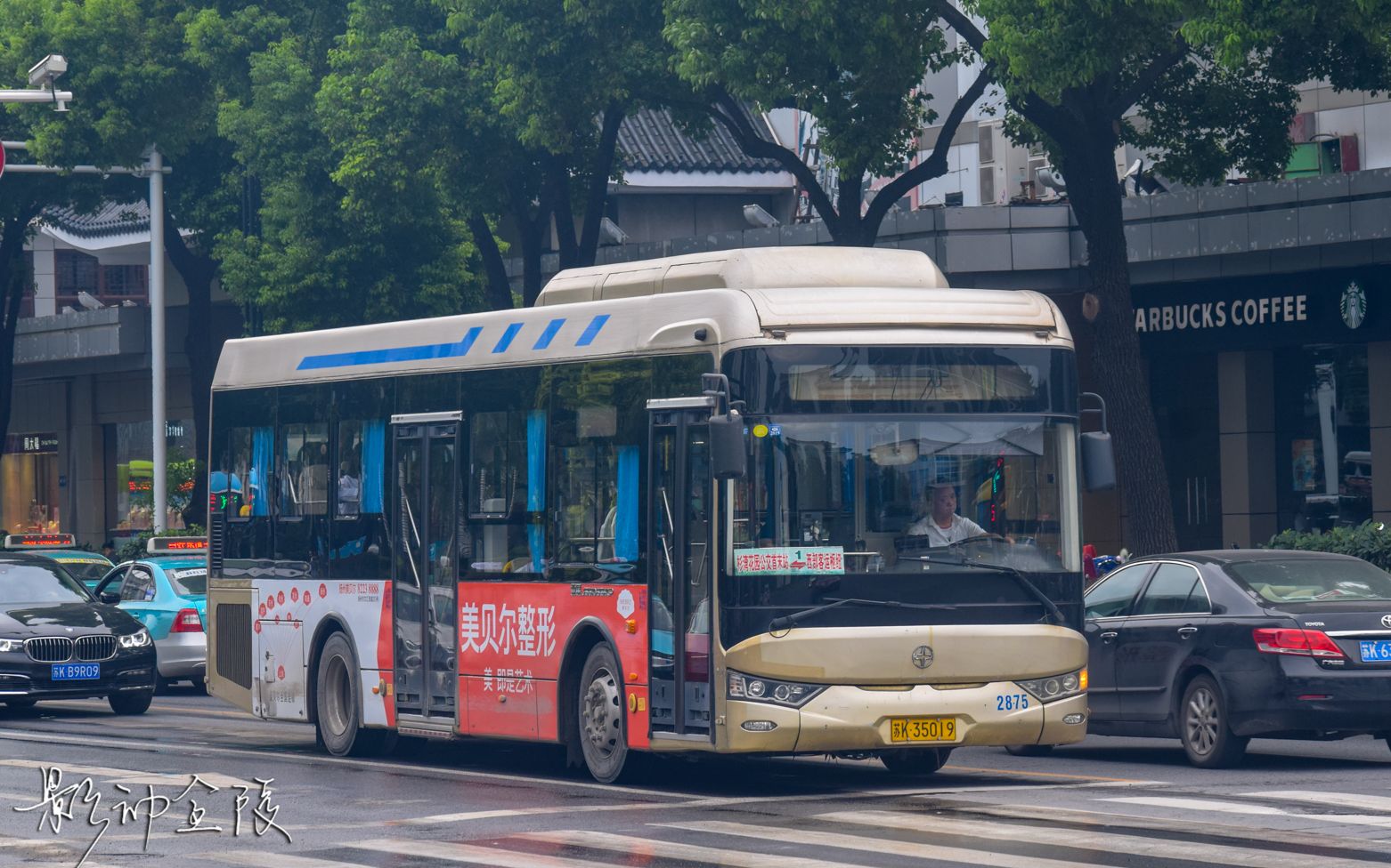 扬州公交旅游专线西部客运枢纽福运门第一视角全程前方展望pov
