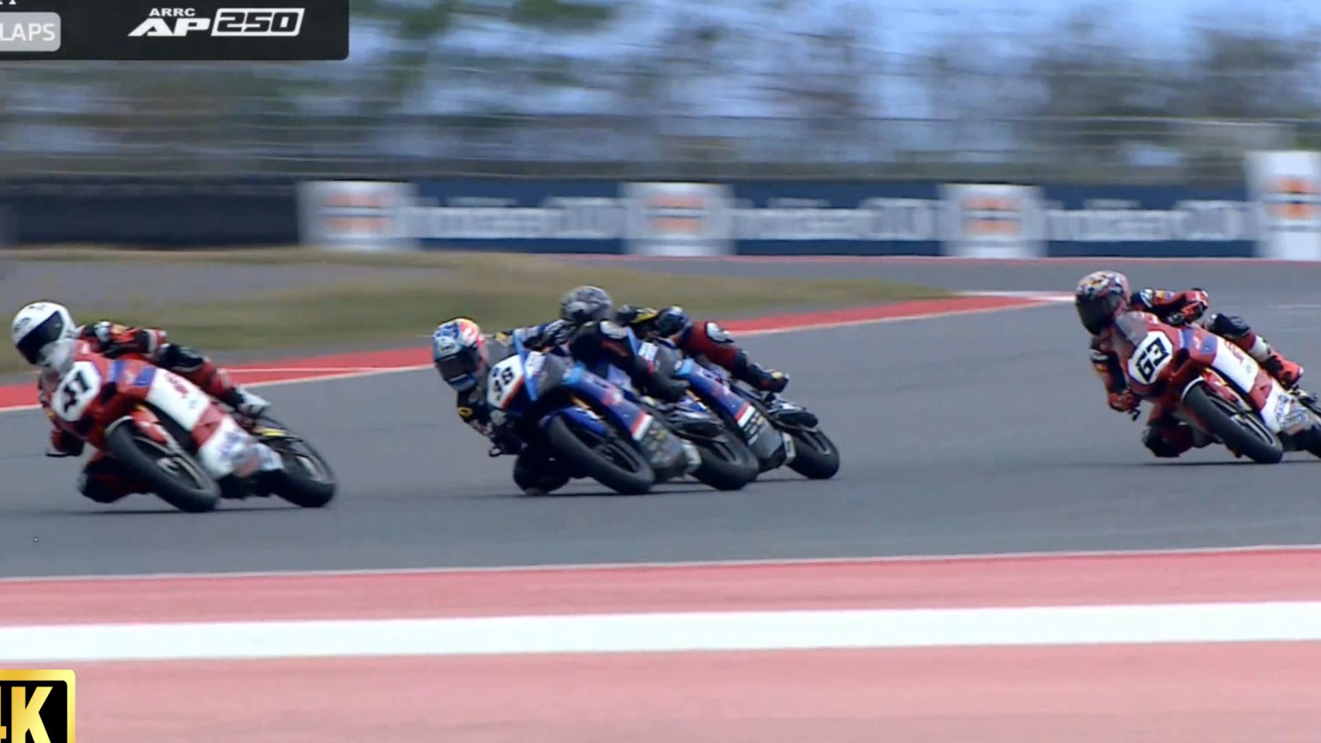 曼达利卡站 arrc 亚洲公路摩托车锦标赛: 73号高子昂 · 461号王佳东