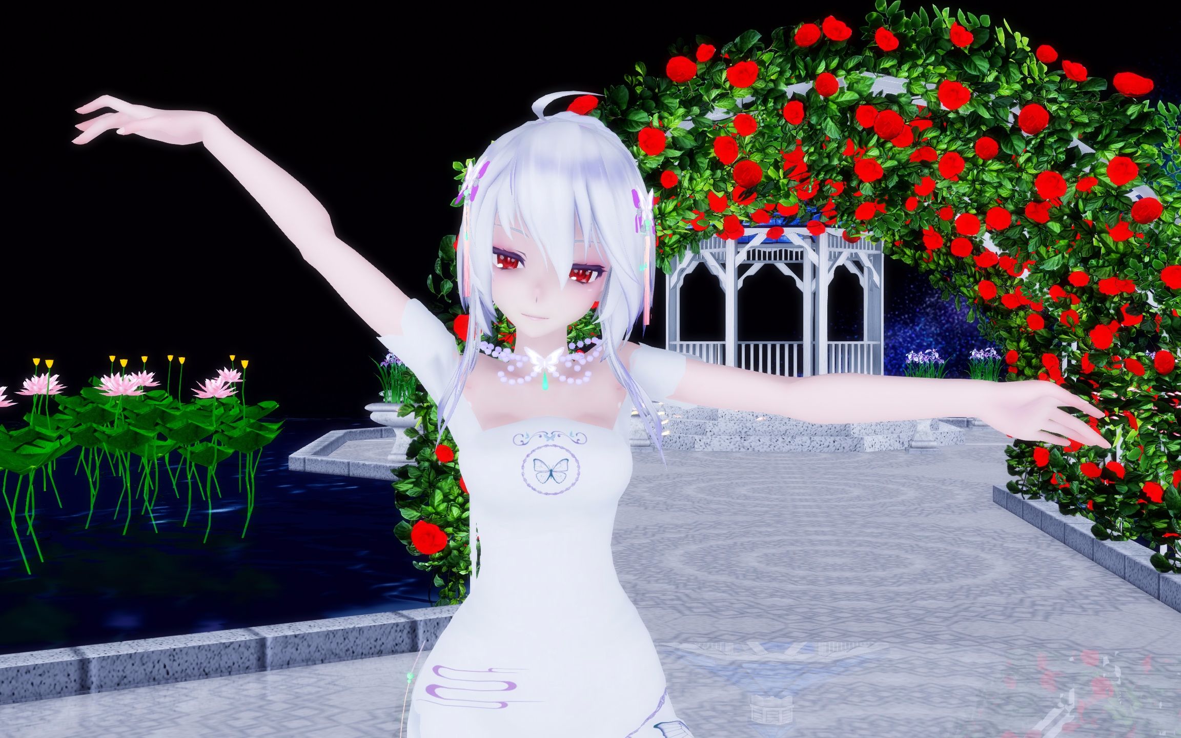 [图][MMD]牵丝戏（弱音HAKU）