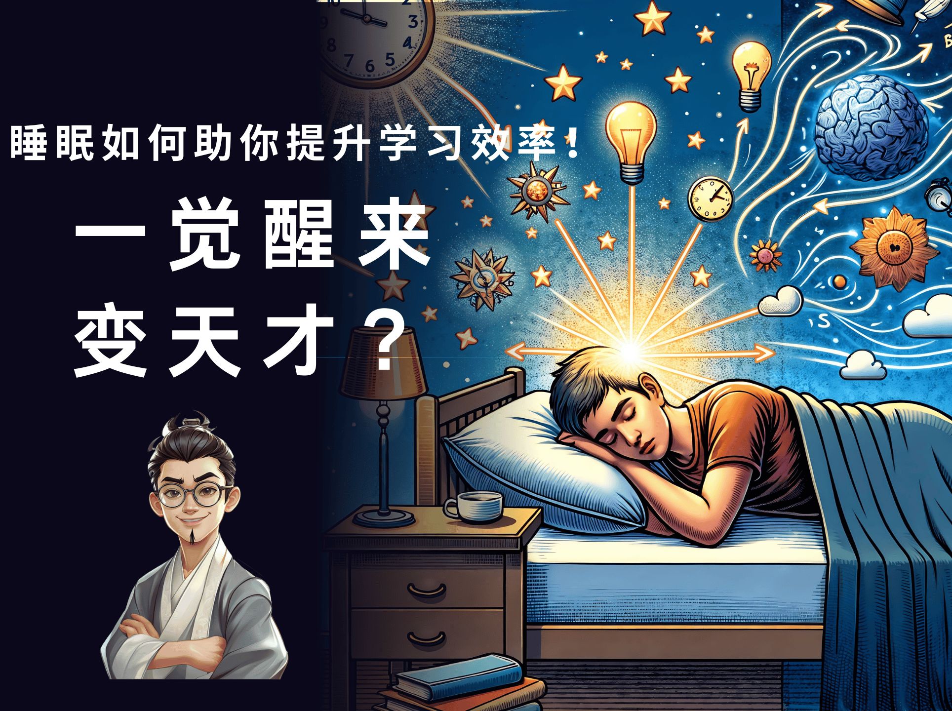 一觉醒来变天才?睡眠如何助你提升学习效率!