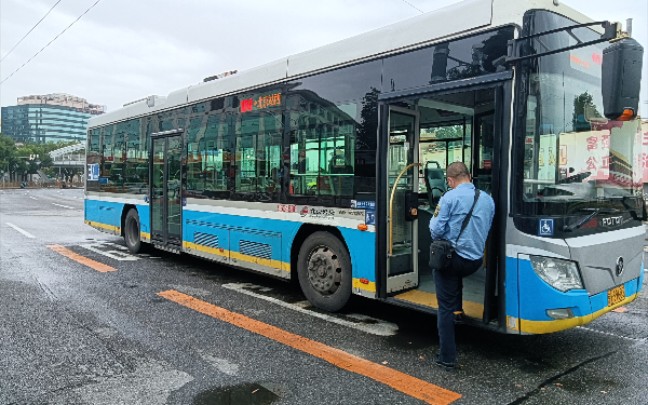 [北京公交104路]北京站西-地铁柳芳站,五倍速副驾驶展望,未经允许禁止