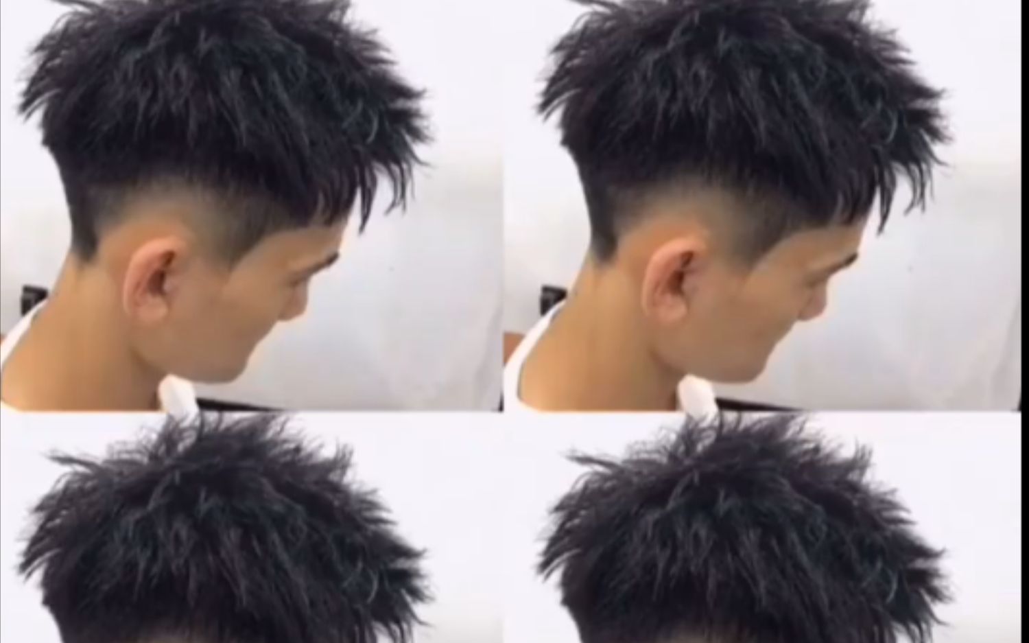 【男生发型】男生锡纸烫碎盖发型男生凌乱款烫发发型锡纸烫挑战?