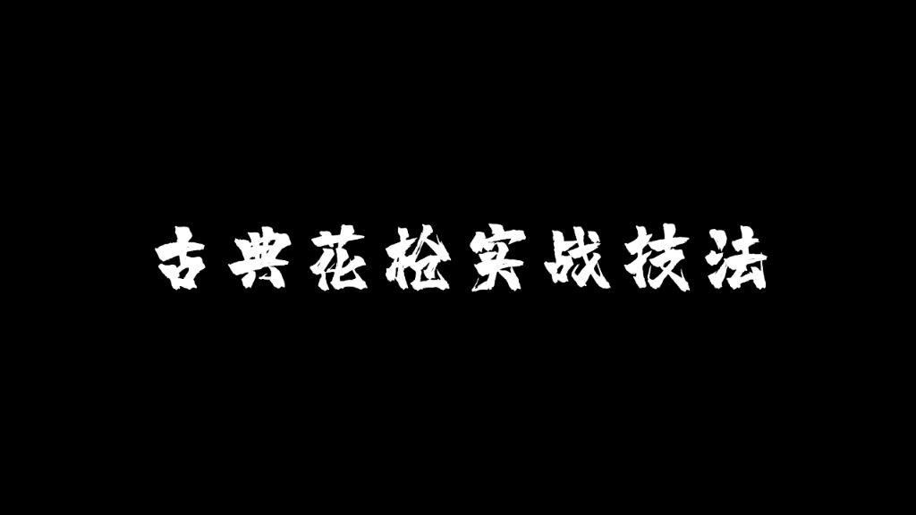 【古典武艺】花枪就是花架子?古典武艺花枪实战技法哔哩哔哩bilibili