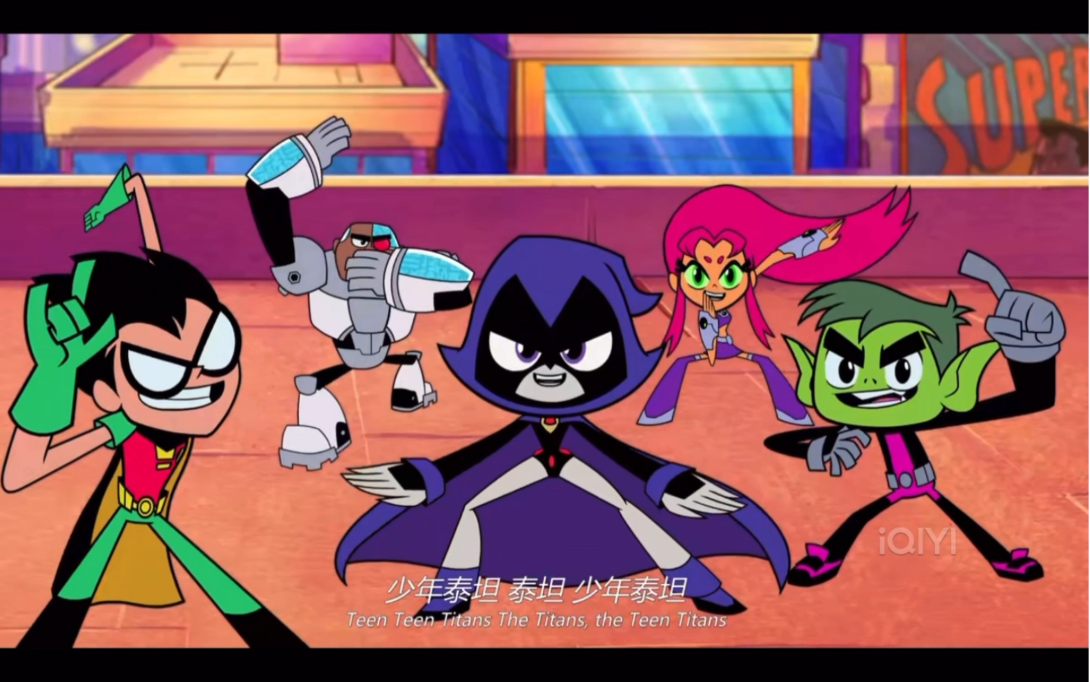 《少年泰坦出击,大电影》插曲:go!