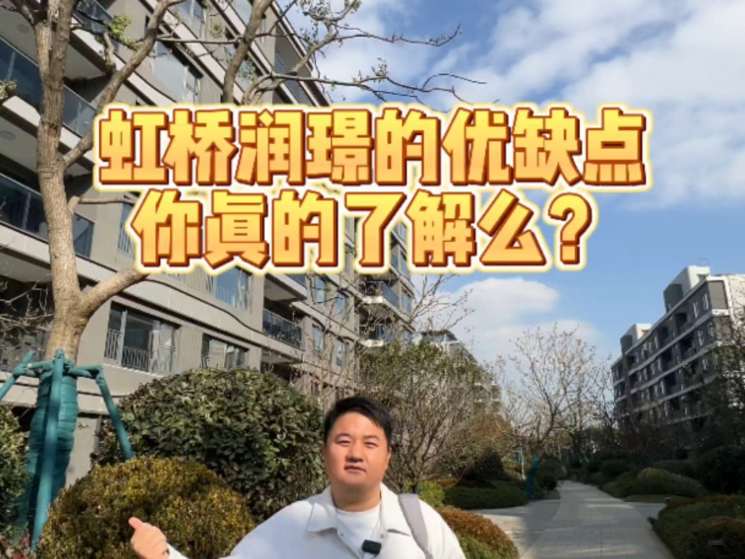 入手虹桥润璟你需要提前了解的事!哔哩哔哩bilibili