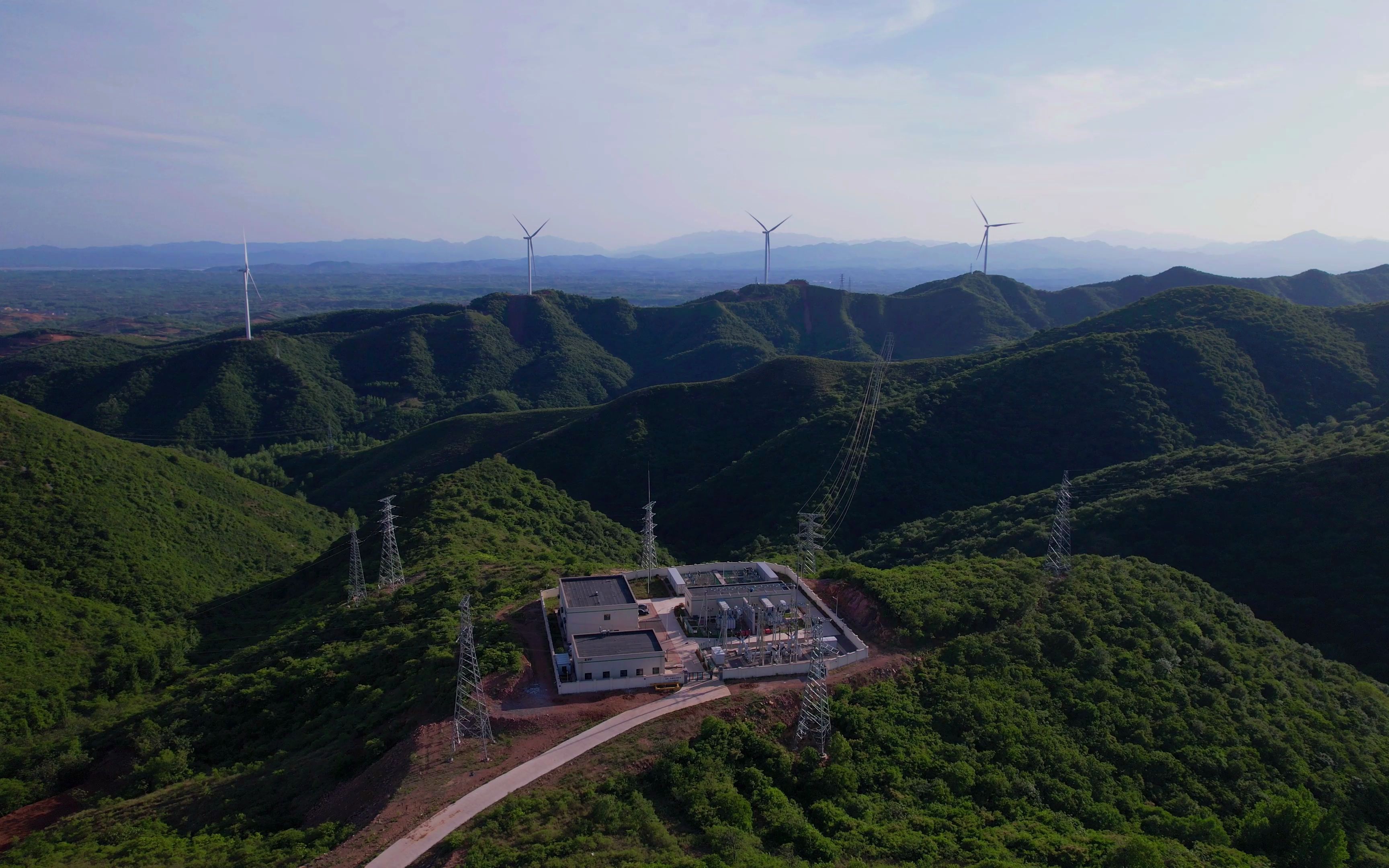 国家电投-平顶山仓头风电场航拍