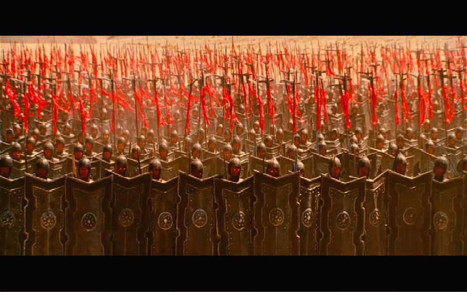 大秦军队,万箭齐发,所向披靡,国产古装大场面