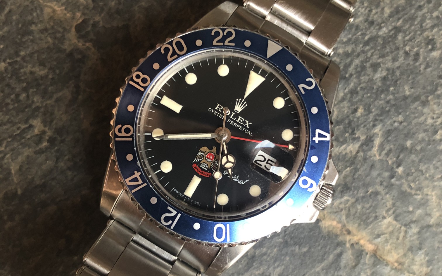 rolex 1675 uae 上新表带,甩甩手