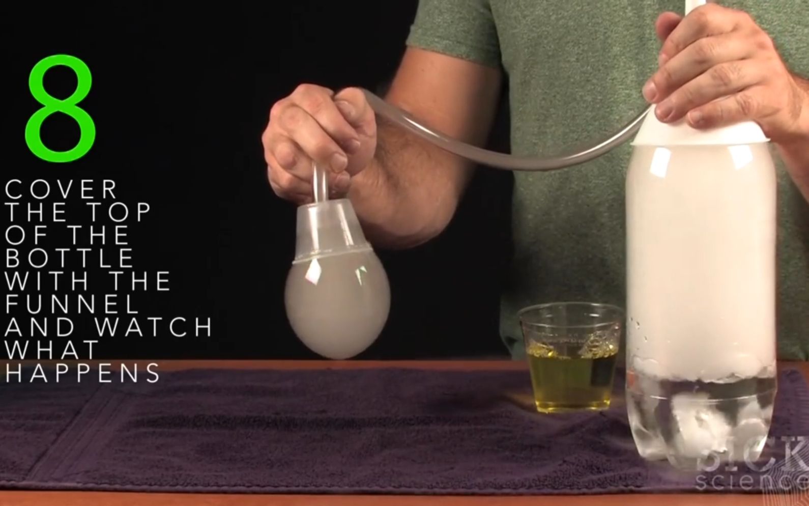 干冰遇上肥皂泡