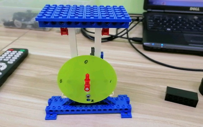 【乐高9686套装作品展示】台秤_哔哩哔哩_bilibili