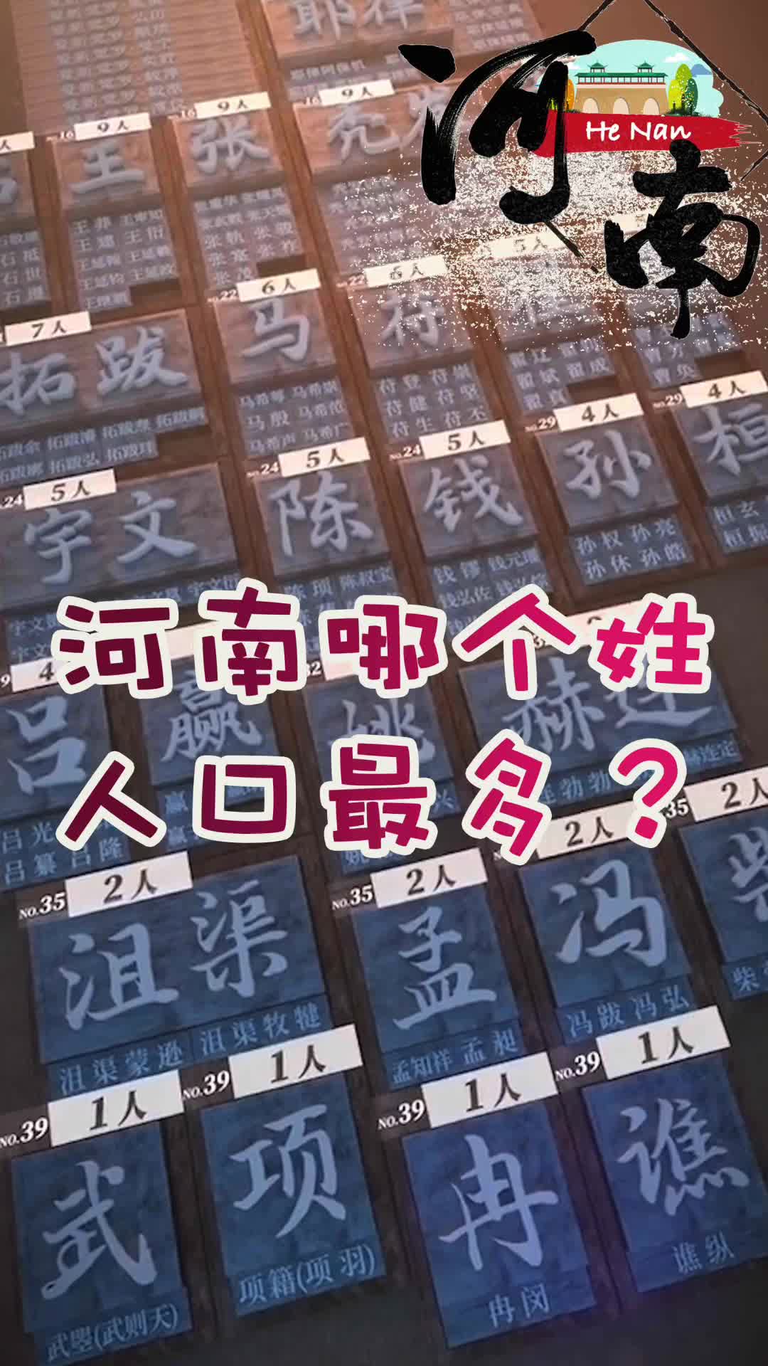 河南哪个性人口最多?哔哩哔哩bilibili