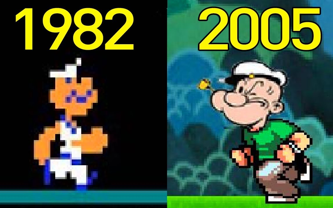 进化史 - 大力水手 Games 1982-2005