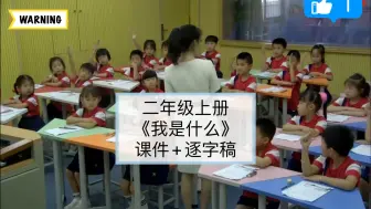 Download Video: 二年级上册小学语文公开课《我是什么》特级教师：张幼琴，有课件+逐字稿。课堂实录，名师示范课，新课标任务群。