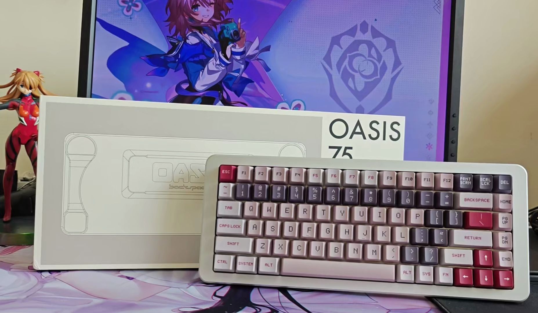 OASIS75 BACKSPACE退格磁轴键盘哔哩哔哩bilibili