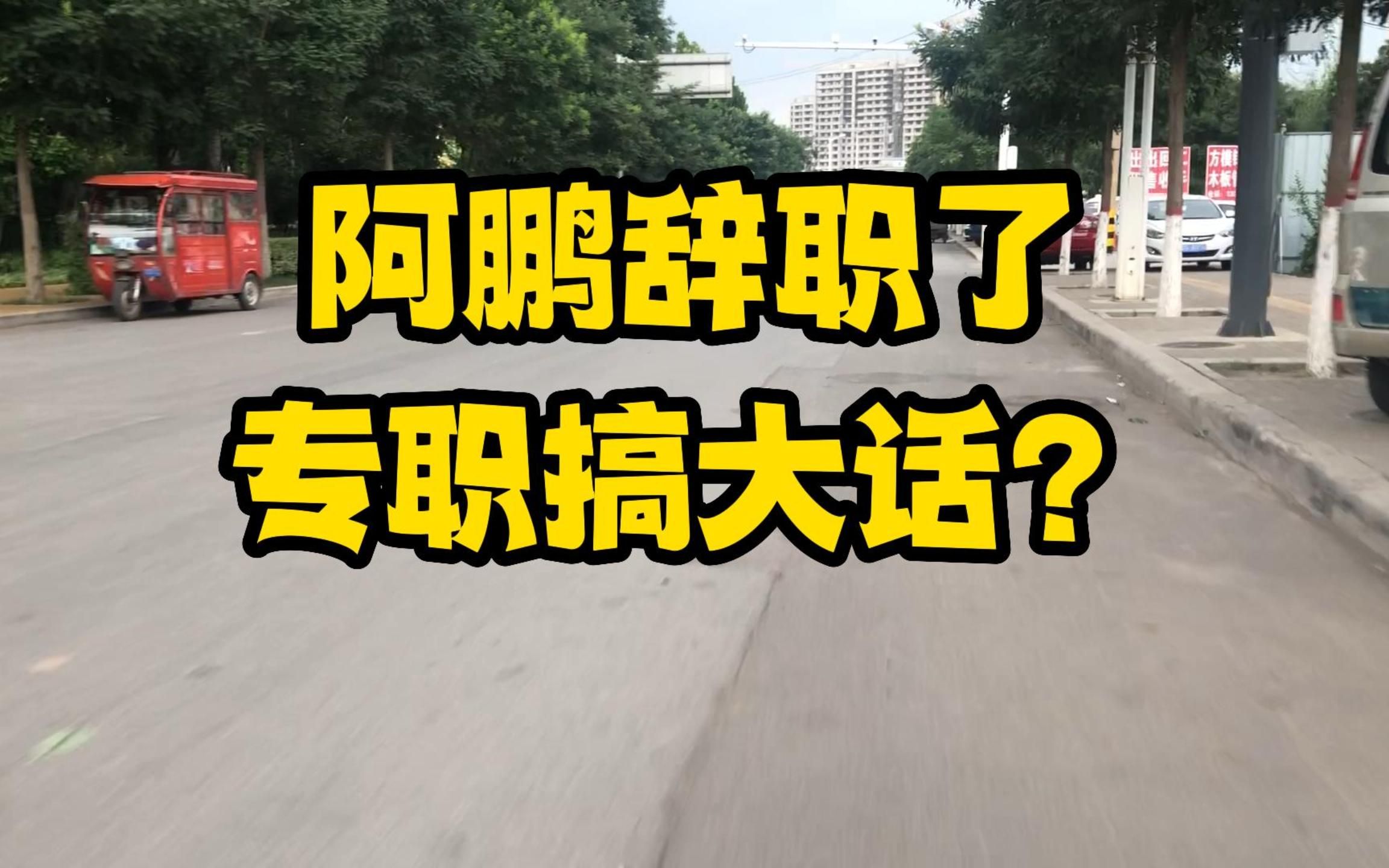 阿鹏辞职玩大话?