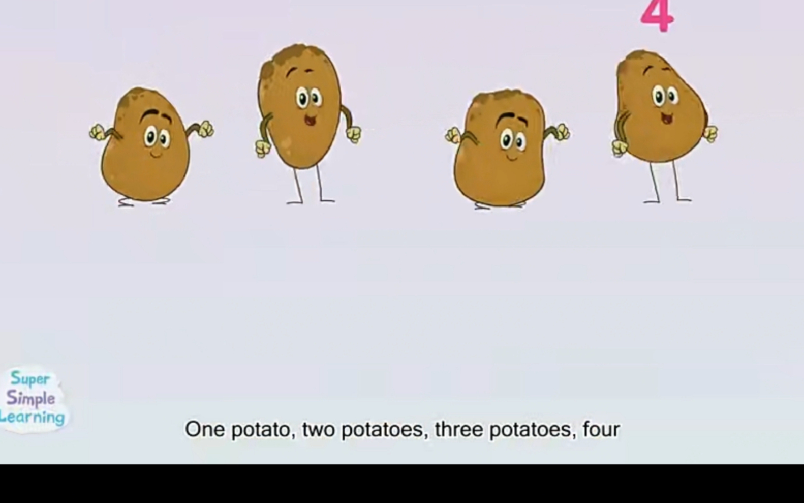 [图]英文儿歌One potato，Two potatoes