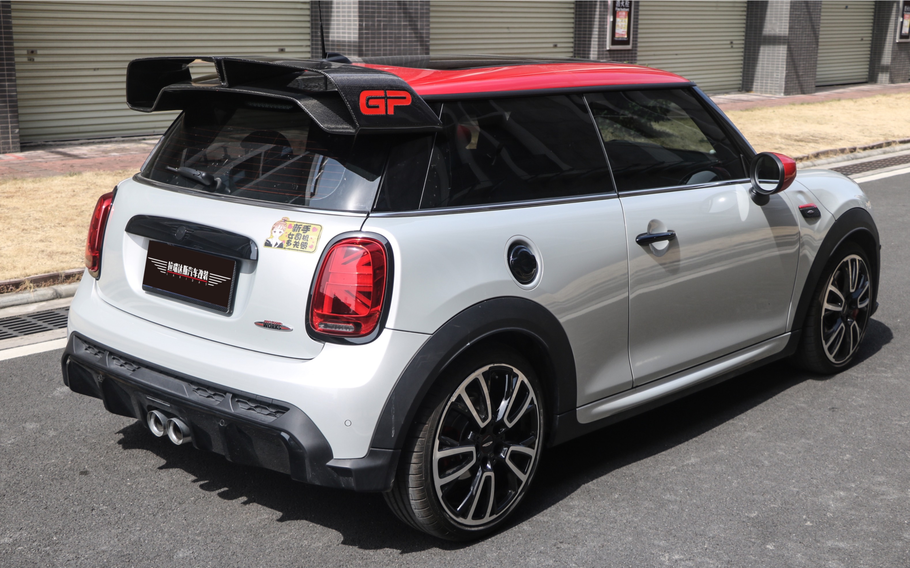 mini f56改装gp碳纤尾翼 jcw升级gp尾翼祖国版