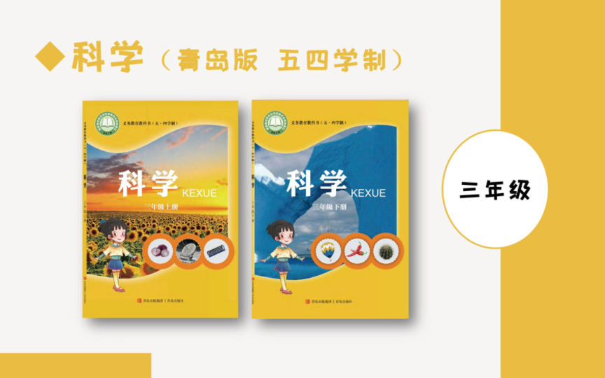 小学科学电子课本(青岛版五四学制)三年级高清版哔哩哔哩bilibili