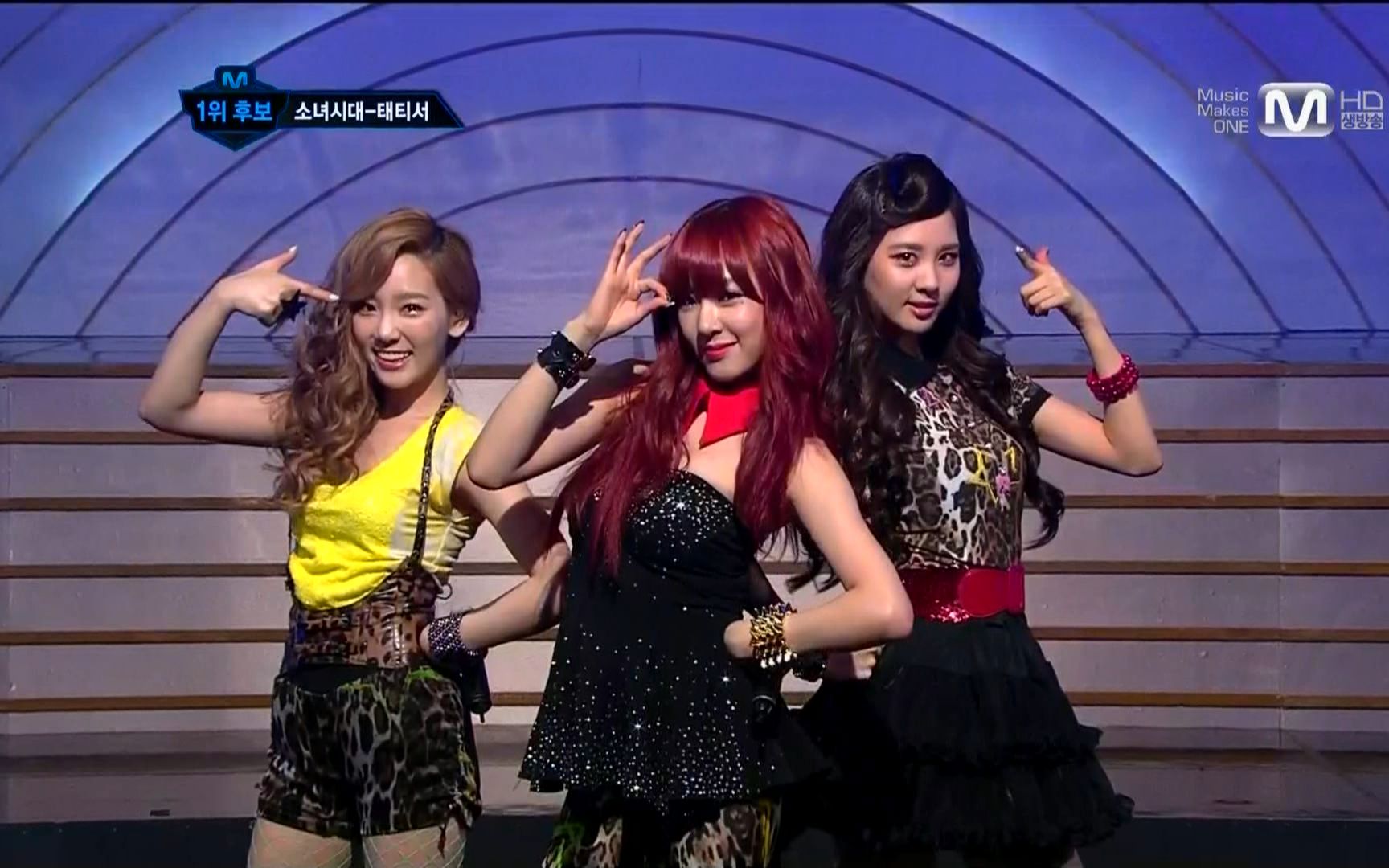 【live】少女时代tts - twinkle 1位 120510 mnet mcd